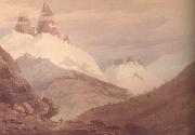 John Robert Cozens between chamonix and martigny (nn03) oil